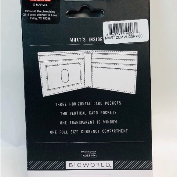 Bioworld venom bifold wallet - Picture 2 of 2